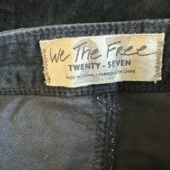 Free People Just Float On Velvet Flare Jeans - Picture 7 of 10